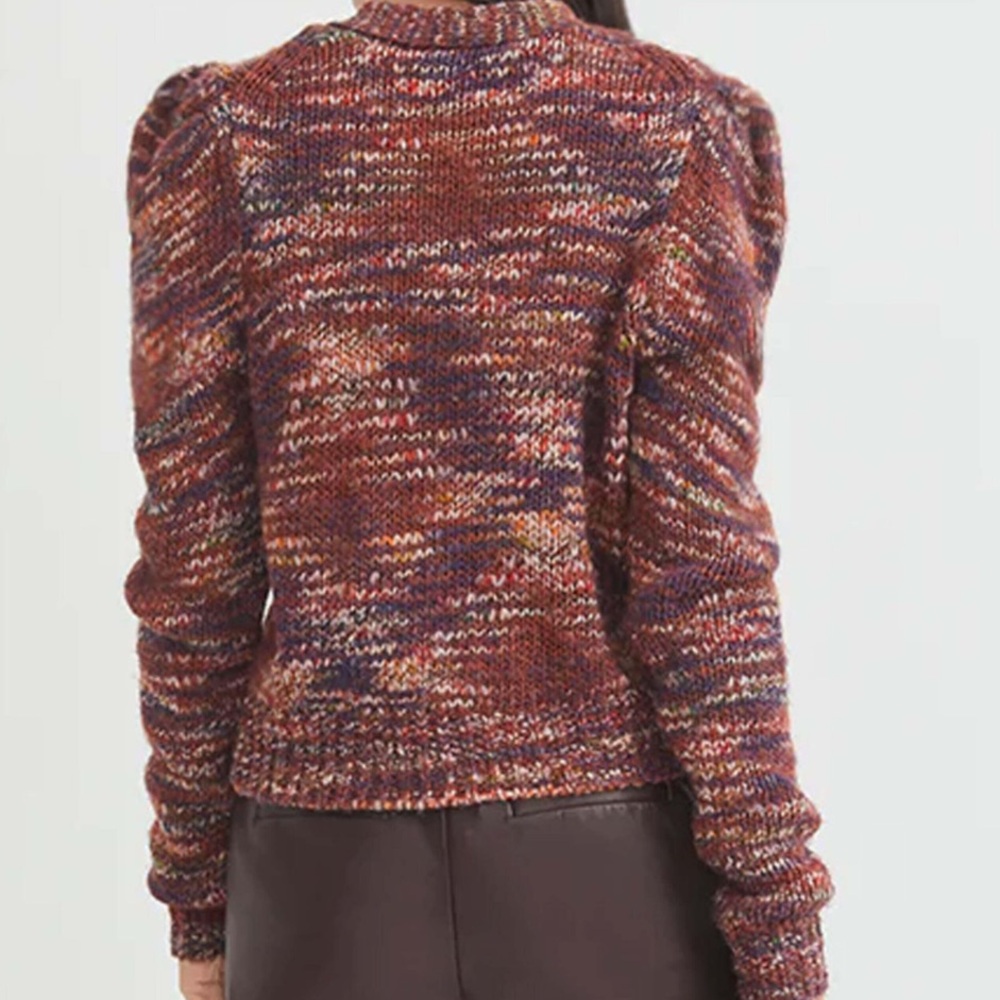 Veronica Beard Amosa Space Dyed Cardigan Sweater - Picture 2 of 8
